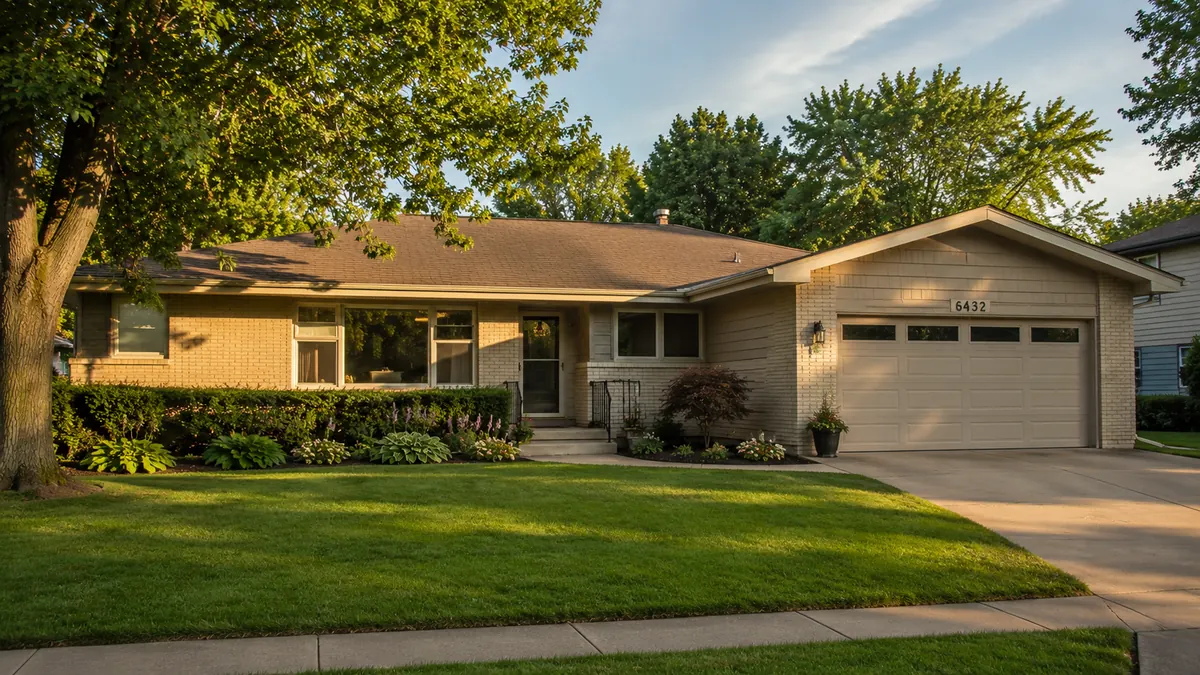 A typical Crystal, MN home of the era we inspect
