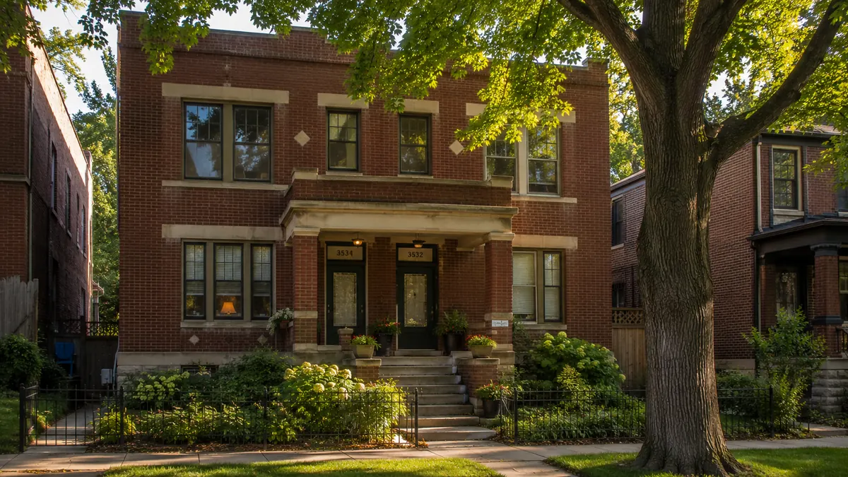 A typical Minneapolis, Minnesota home