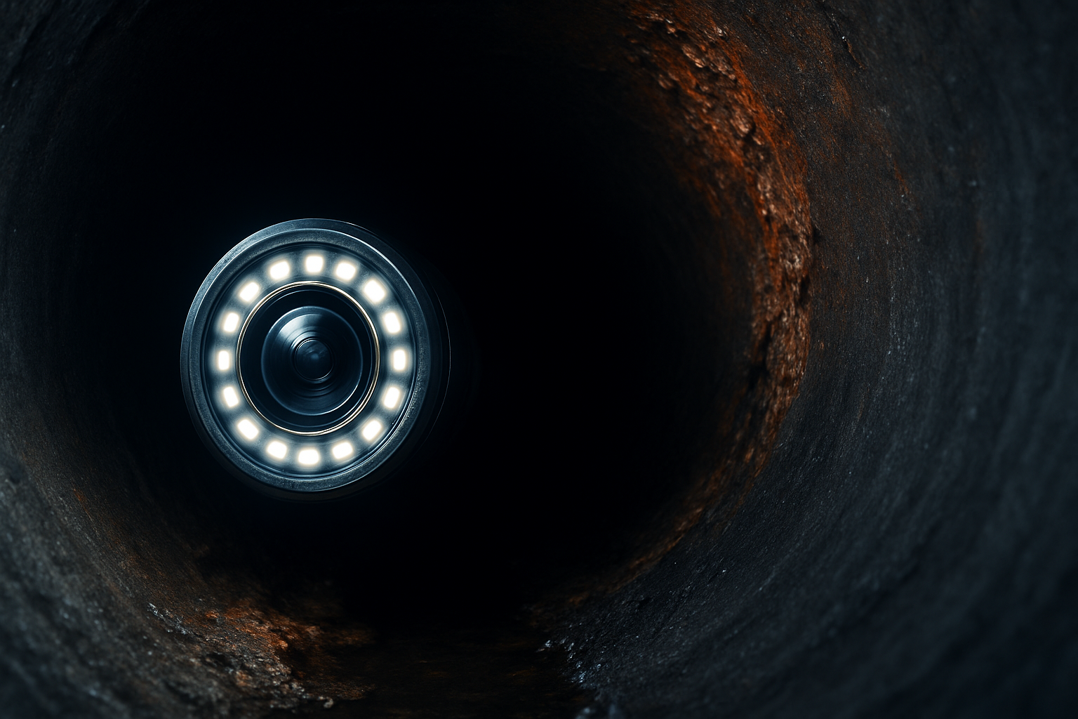 sewer scope inspector